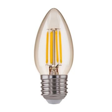 Лампа светодиодная BLE2706 Свеча CW35 9W 4200K E27 прозрачный Elektrostandard