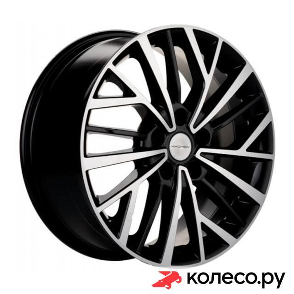 KHW1717 (CX-5/i40/X-Trail) 7x17/5*114.3 D67.1 ET45 Black-FP