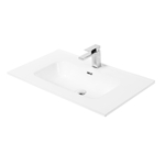 Тумба с раковиной подвесная BelBagno KRAFT-900-2C-SO-CO Бежевый матовый, раковина белая BB900ETL