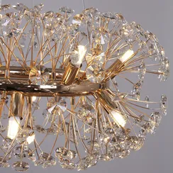 Подвесная люстра  IL5004-28PPA-26 GD BOND ILLUMICO