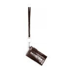 Balenciaga Cash Key Ring Cow Leather Card Holder Card Holder Men"s Gray
