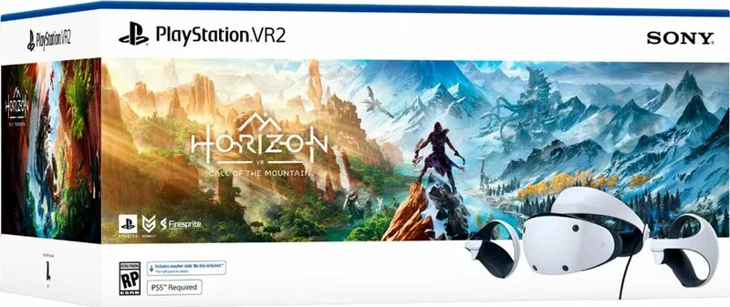 Комплект Sony PlayStation VR2+Horizon Call of the Mountain, белый