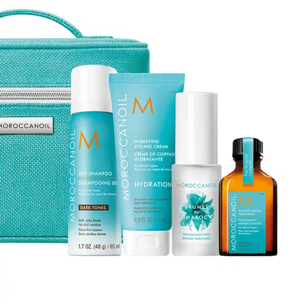 Дорожный набор для темных волос "STYLE DARK OPTION" 2025 Moroccanoil НОВИНКА !