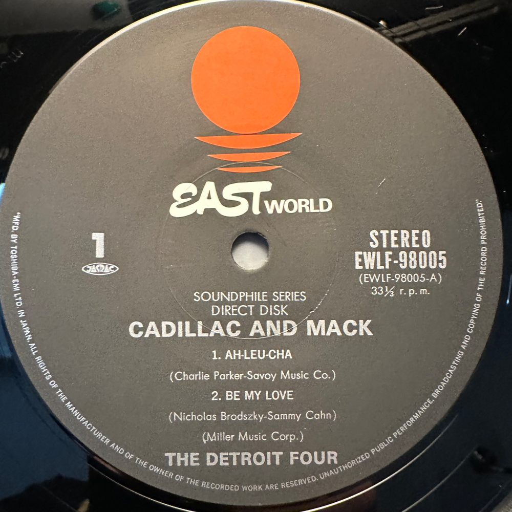 The Detroit Four - Cadillac And Mack (Япония 1978 г.)