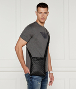 Кожаная сумка кросс-боди Emporio Armani - черный(Y4M416 YQ67I)