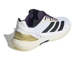 Мужские теннисные кроссовки Adidas Defiant Speed 2 M - white/black/aurora plum
