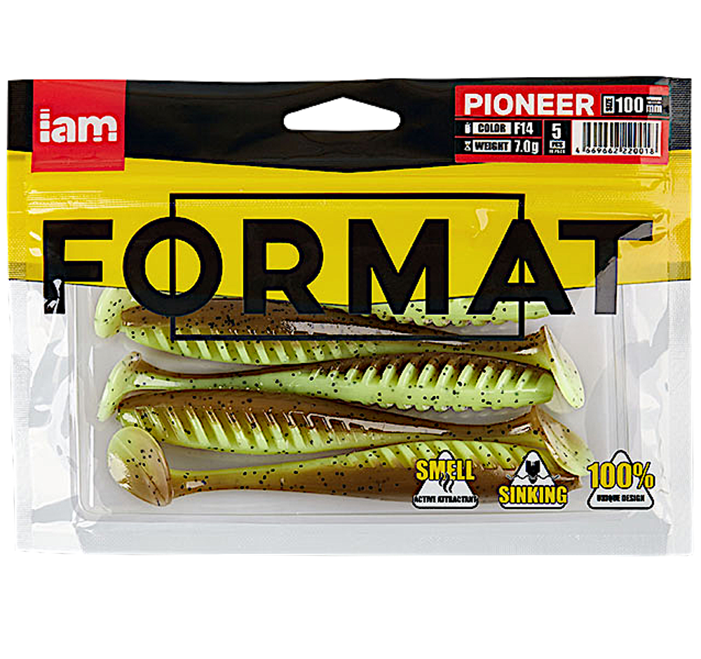 Мягкая приманка IAM Format Pioneer 150мм 18.3г -
