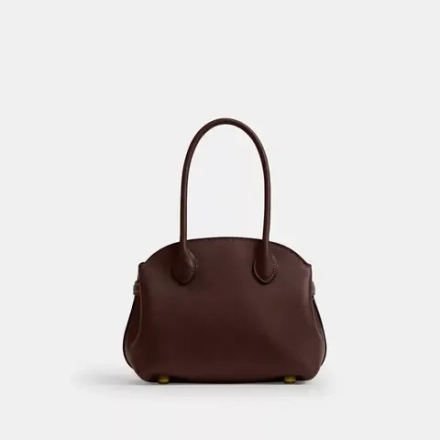COACH СУМКА SOFT EMPIRE 21, ТЕМНО-КОРИЧНЕВЫЙ