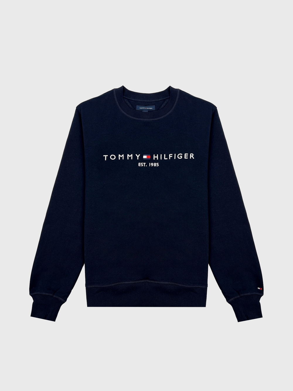 Свитшот Tommy Hilfiger Embroidered Tommy Logo Navy