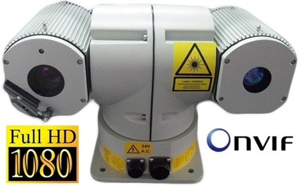 Поворотная мегапиксельная IP камера TKPTZ-700L5-IP-HD 2000 м