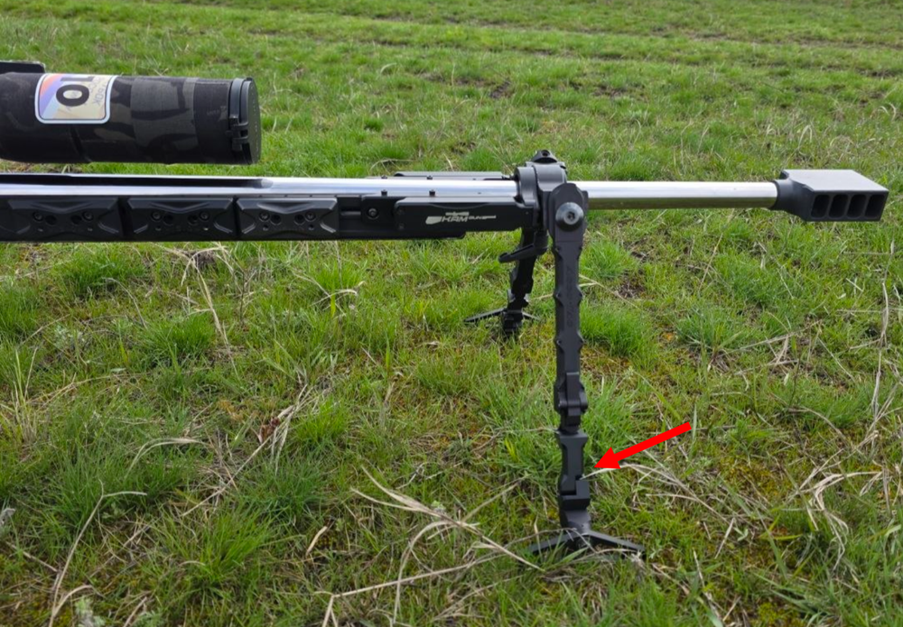 Удлинители опорных ног у сошек под лыжи (KAMGUN) (пара)