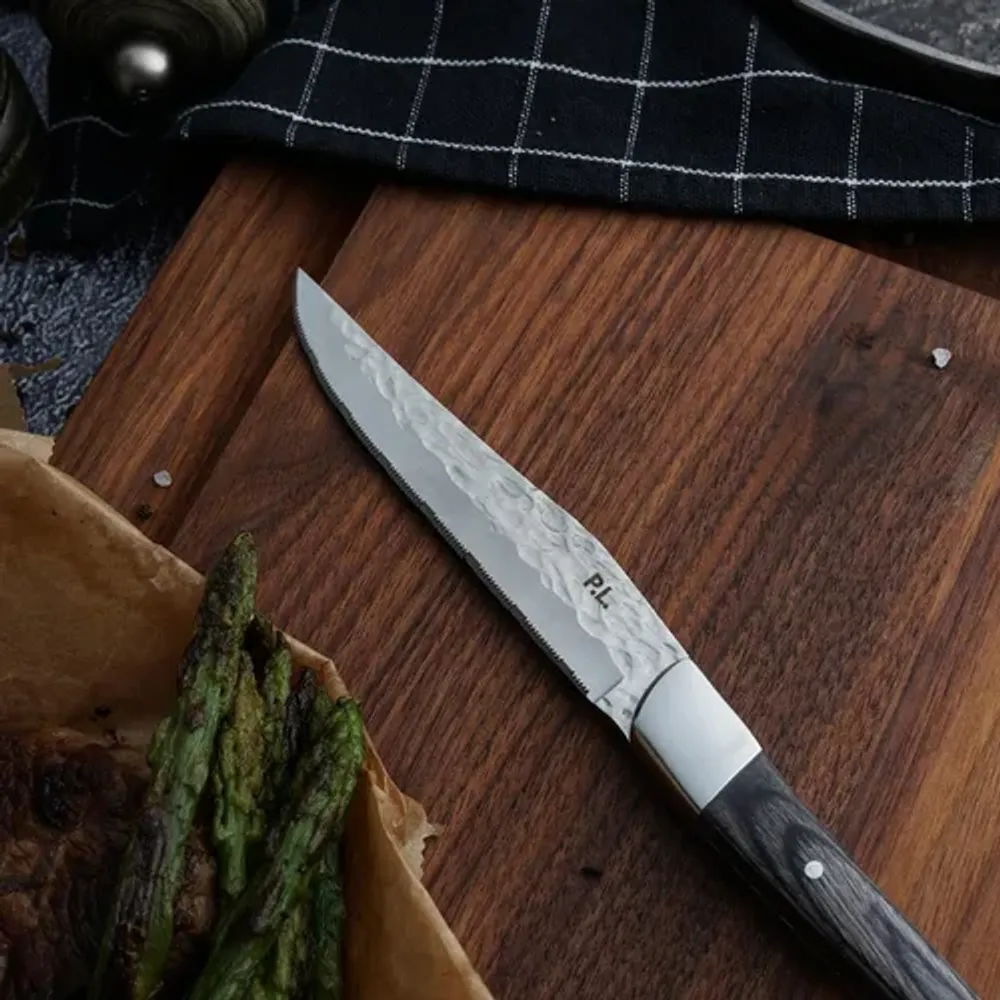 Нож для стейка 22,4 см "Garwin Paris" Dents Pakka Wood P.L. Proff Cuisine