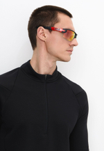 Спортивные очки с диоптриями GOG Steno C / Matt Black-Red / Photochromic Red Lens