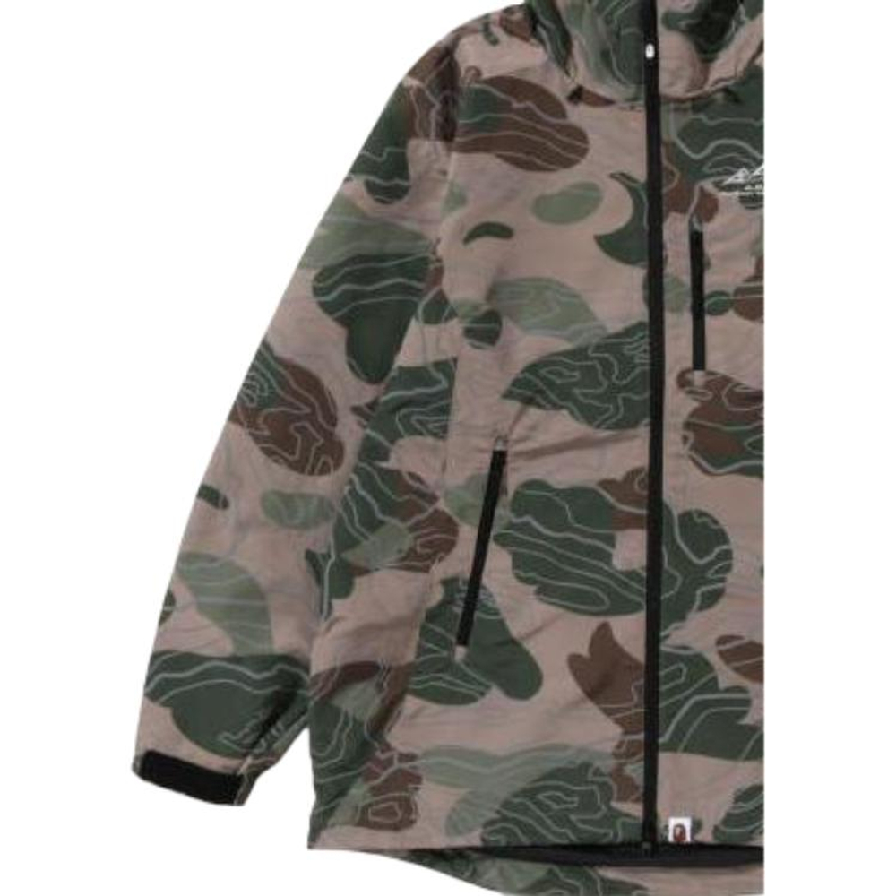 A Bathing Ape Layered Line Camo Shell Куртка