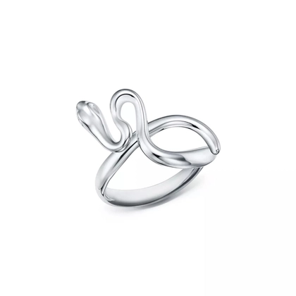 Кольцо из серебра, Tiffany 💠 Snake ring
