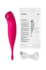 Вакуум-волновой бесконтактный стимулятор клитора Satisfyer Twirling Pro красный