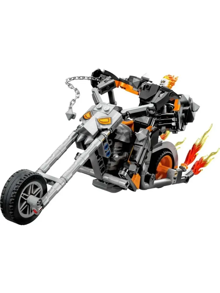 Конструктор Marvel 76245 Призрачный гонщик: мех и мотоцикл