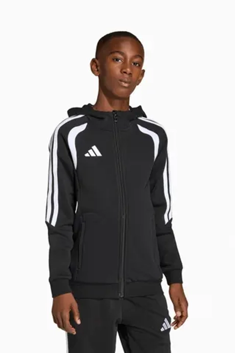 Кофта adidas Tiro 26 League Sweat Full-Zip Junior - черный