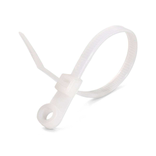 Стяжка нейлоновая КСО 5х300 (бел) (100шт) Fortisflex