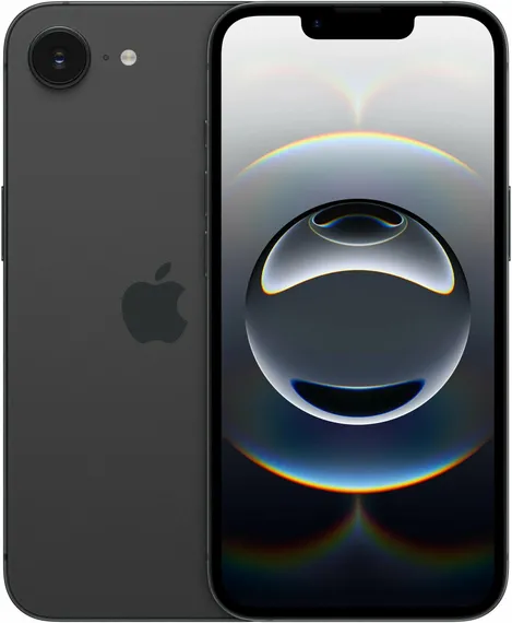 Смартфон Apple iPhone 16e 128 ГБ Черный (nano SIM+eSIM) Black