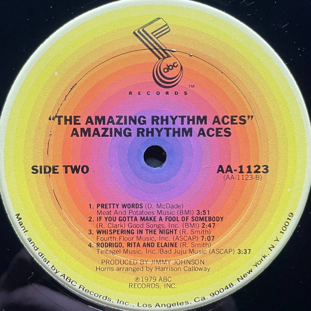 The Amazing Rhythm Aces ‎– Amazing Rhythm Aces (США 1979г.)