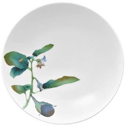 Тарелка для пасты Noritake Овощной букет Баклажан 23см NOR1620-Q006WC17-2