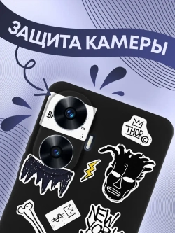 Чехол на Realme C55 с принтом