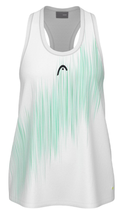 Футболка для девочки Head Girls Vision Agility Tank Top - candy green/performance print