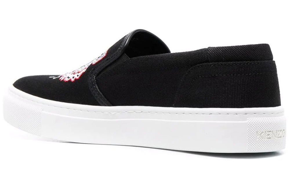 KENZO Low top Stylish Skateboarding Shoes Women"s Black