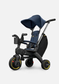 Doona Складной трехколесный велосипед Liki Trike S3, Deep Blue