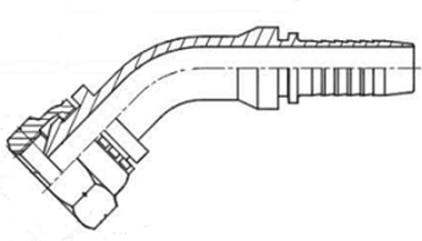 Фитинг DN 06 BSP (Г) 1/8 (45)