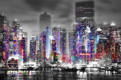 Города 2 №217 Фотообои и Фрески ручной работы