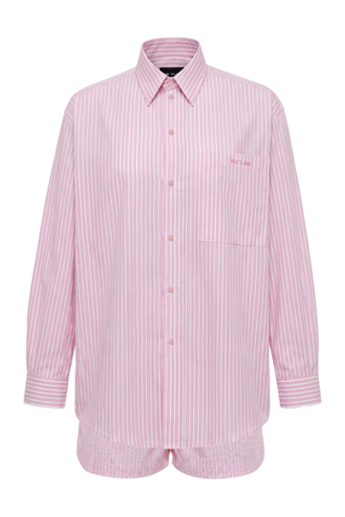 «Relaxed cotton» Комплект тройка рубашка, шорты и косынка.