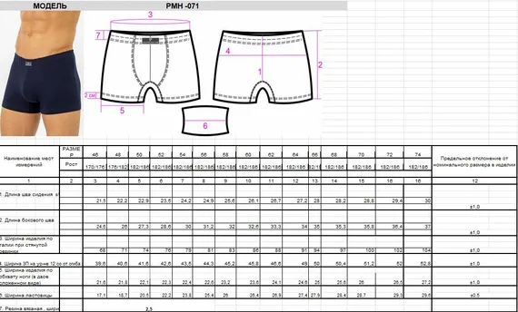 Трусы мужские боксеры для больших мужчин Pantelemone PMHB-071K, серый (58)