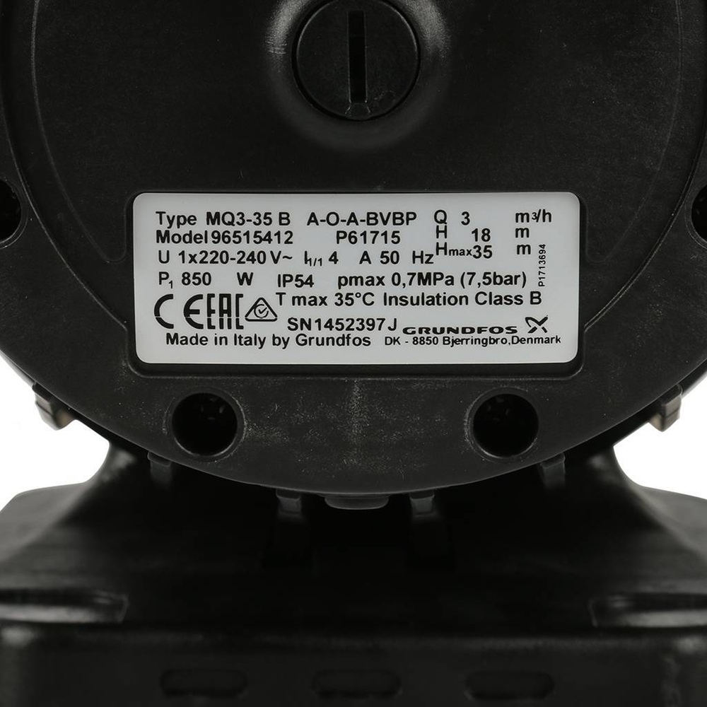 MQ 3-35, G1 850Вт 35м 3,2 м3/ч