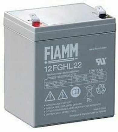 Аккумулятор FIAMM 12FGHL22 - AGM ( 12В / 5Ач )