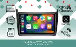 Магнитола для Volkswagen Polo V 2009-2020 - Vaycar VA81-0910 на Android 13, Быстрая, 4G SIM-слот