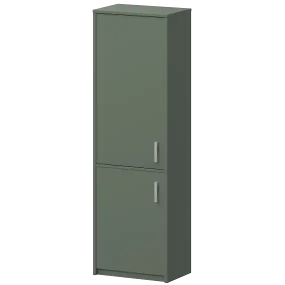 Шкаф комбинированный закрытый узкий А-321/А-621 Тайга 560x370x2000 Арго
