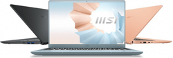 Ноутбук MSI Modern 14 14; 1920x1080 (Full HD)/ Intel Core i7 1165G7, 2800 МГц/ 8 Гб DDR-4/ 512 Гб SSD/ Intel Iris Xe Graphics/ Wi-Fi, Bluetooth, Cam/ Windows 10 Home / серый 9S7-14D314-062