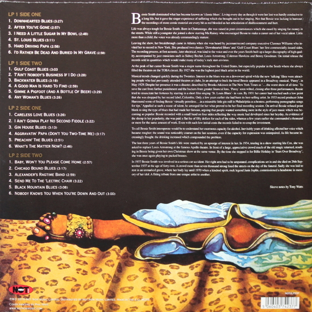 Bessie Smith / The Bessie Smith Story (2LP)