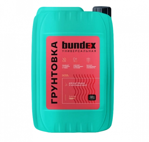 Грунтовка универсальная "Bundex Грунт", 10 кг