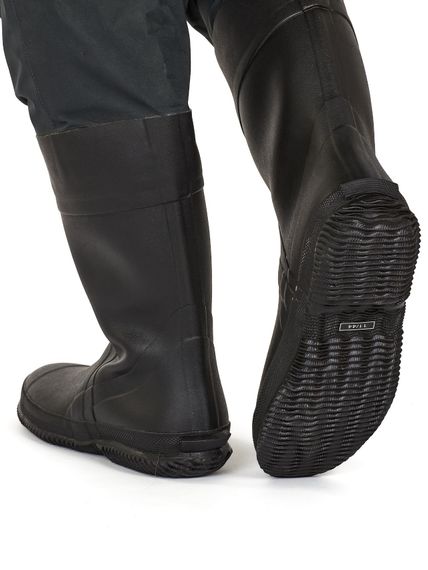 Полукомбинезон забродный Norfin PILOT BOOTFOOT р.46-XXL с сапогами резина