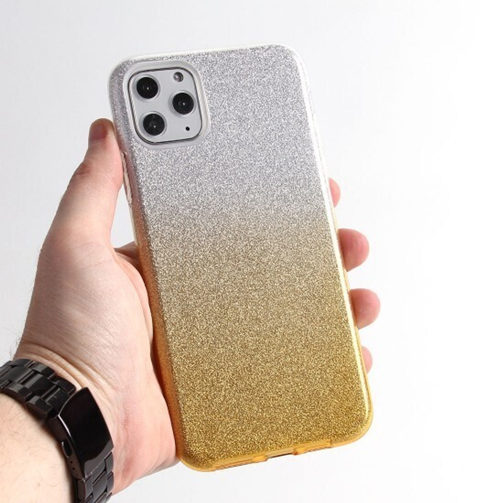 Чехол ТПУ с градиентом для iPhone 11 Pro Max, 009191 Розовый