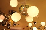люстра Next DNA Glass Ceiling Lamp  5 белая