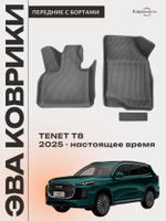 Передние автомобильные коврики ЭВА с бортами для TENET T8 (25-н.в.)