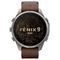 Часы Garmin Fenix 9 Pro inReach 47 мм AMOLED Titanium Walnut Leather Band (010-04336-41)