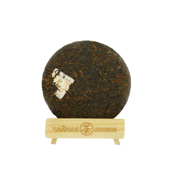 Shu Puer 2016 "Old Melody of Menghai County" brand "Kaishunhao" 357g