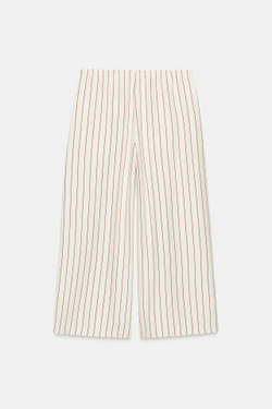 ZARA ШИРОКИЕ БРЮКИ В ПОЛОСКУ, ПОЛОСКИ