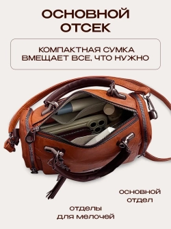Сумка женская кросс-боди через плече необычная