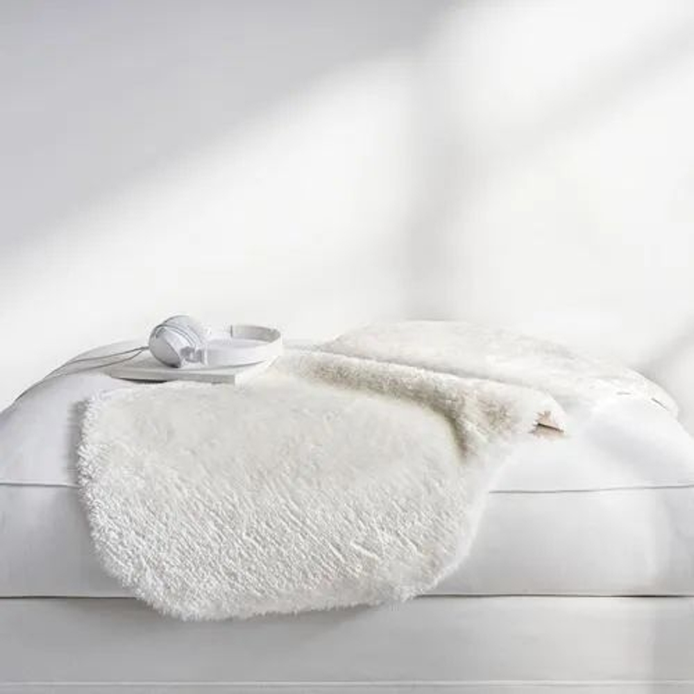 IKEA TOFTLUND искусственная овчина, белая, 55x85 см